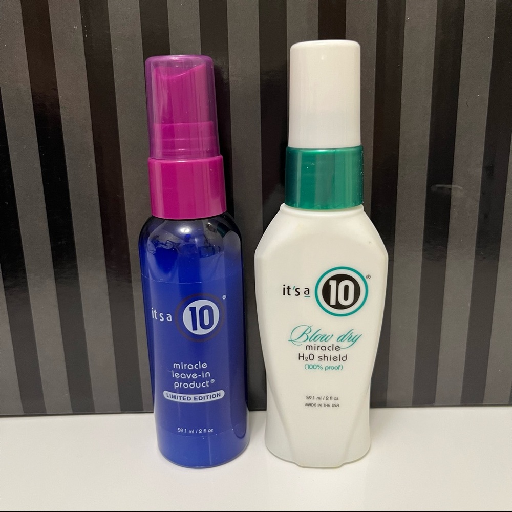 It’s a 10 miracle leave in product limited edition & blow dry miracle shield 2oz